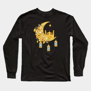 Arabic Eid-Mubarak Long Sleeve T-Shirt